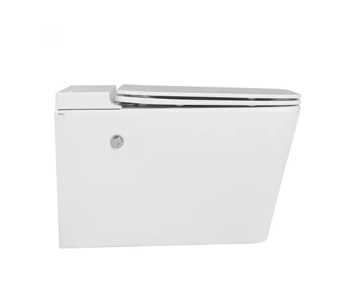 Унитаз ABBER Rechteck AC1202P подвесной белый с импульсным смывом, изображение 2