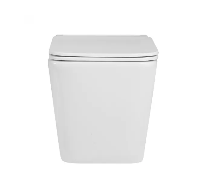 Унитаз ABBER Rechteck AC1202P подвесной белый с импульсным смывом, изображение 3