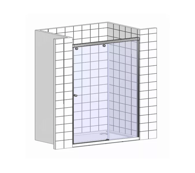 Душевая дверь  RIHO OCEAN 120х195, изображение 4