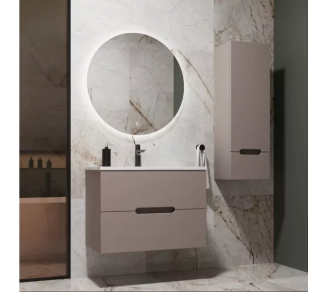 Колонна подвесная Style Line "Матис" 36 см, 1 ящик, тауп темный, plus, эмаль, Выбрать цвет: Тауп темный, изображение 6