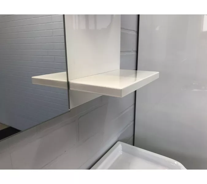 COMFORTY. Зеркало-шкаф "Севилья-85/100" слоновая кость, Выбрать размер: 85, изображение 6