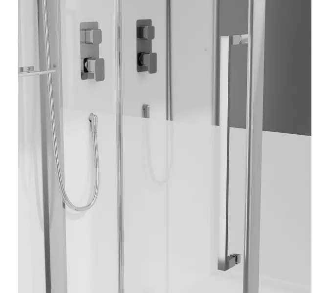Душевая кабина Black&White Galaxy с паром G8898  90х115, изображение 3