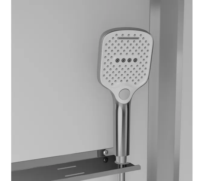 Душевая кабина Black&White Galaxy с паром G8898  90х115, изображение 5