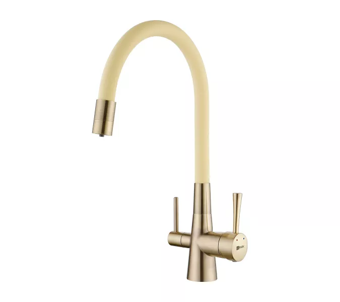 Смеситель Lemark Comfort LM3075B-Beige для кухни с подключением к фильтру с питьевой водой
