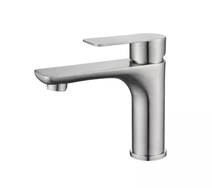 Смеситель для раковины  ACWEN 81193 матовый хром, Выбрать цвет: Матовый хром, изображение 15