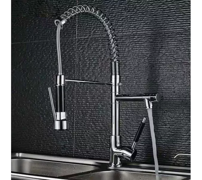 Смеситель для кухни ACWEN F85 с подключением к фильтру , с гибким изливом, душем, изображение 2