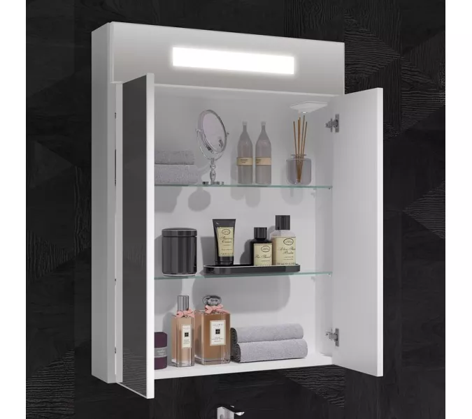 Зеркальный шкафчик OPADIRIS Фреш, Выбрать размер: 60, изображение 4