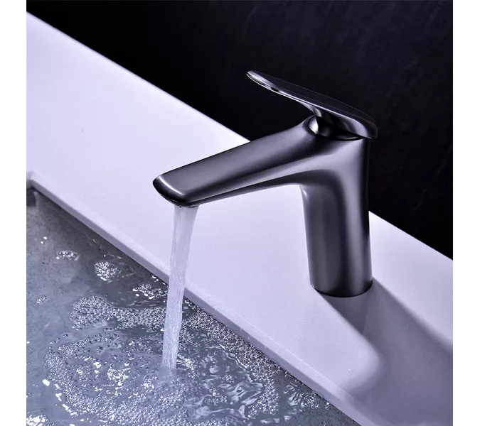 Смеситель для раковины Orans K-1056  Графит, изображение 3