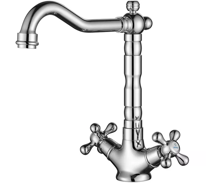 Смеситель на раковину Gappo Sofia G4063, вентильный хром