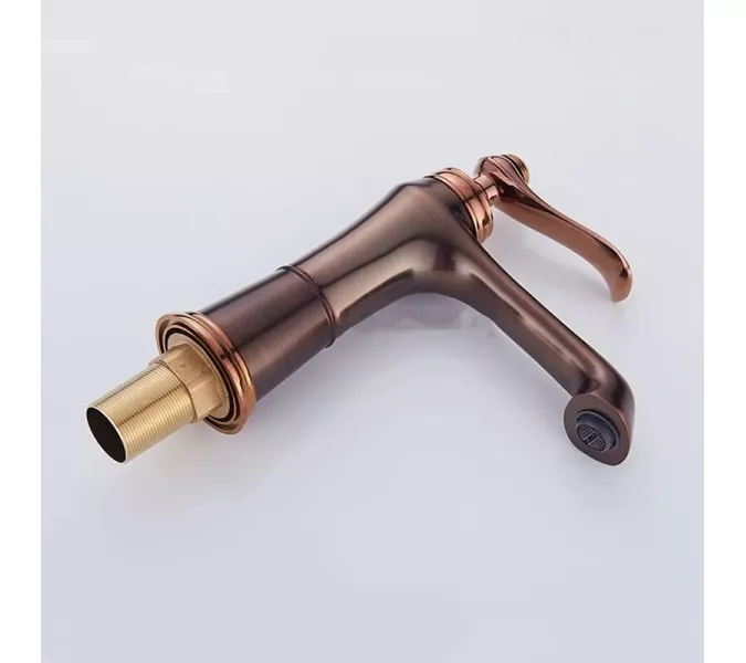 Смеситель для раковины ACWEN 23102019 красное золото, изображение 4