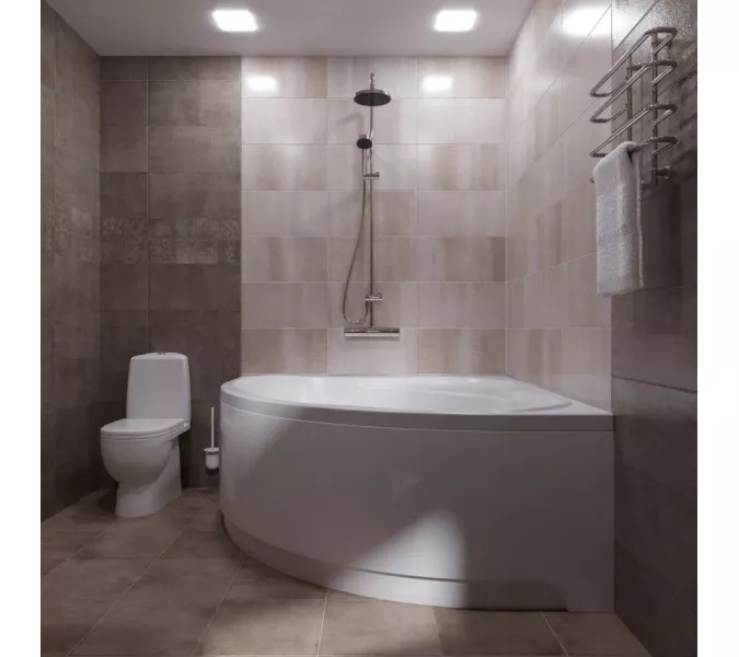 Ванна акриловая  Triton Грация  угловая 140х140, изображение 7