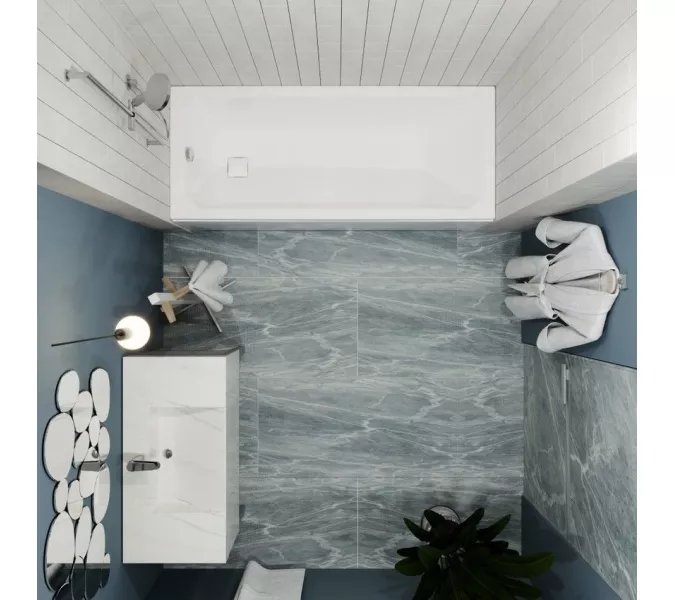 Ванна акриловая  Triton Прага, Выбрать размер: 150x70, изображение 5