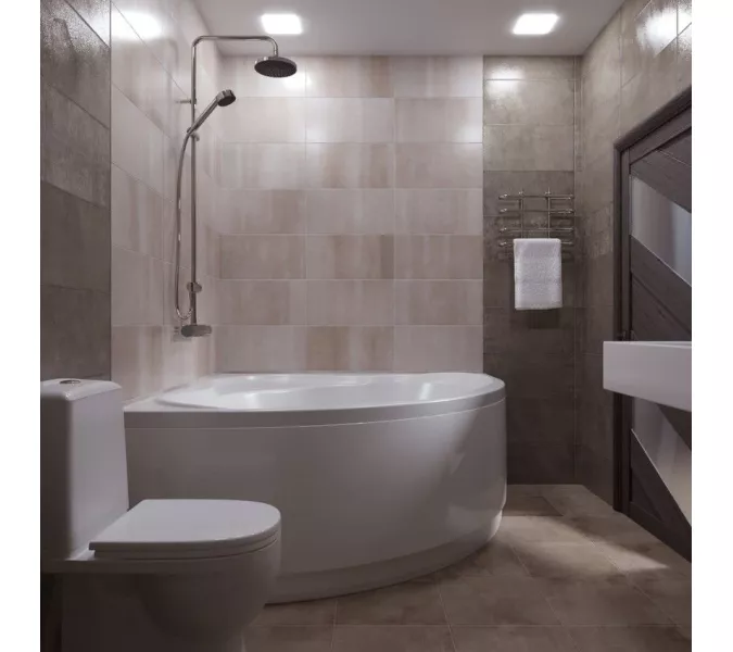 Ванна акриловая  Triton Грация  угловая 140х140, изображение 4