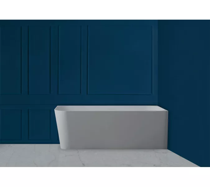 Ванна из искусственного камня ABBER Stein AS9621-1.7 L/R белая матовая 170х75, Ориентация: правая, изображение 12