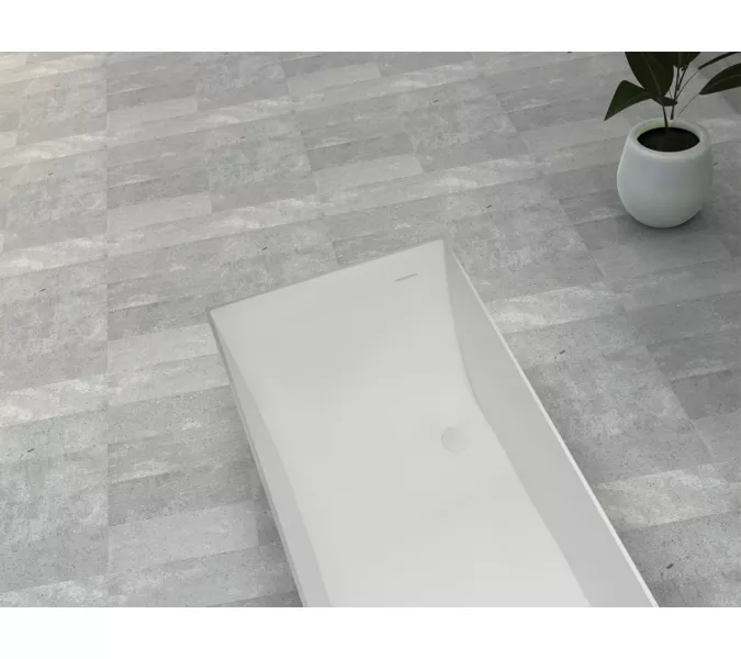 Ванна из искусственного камня ABBER Stein AS9640-1.5 белая матовая, Выбрать размер: 150*70, изображение 10