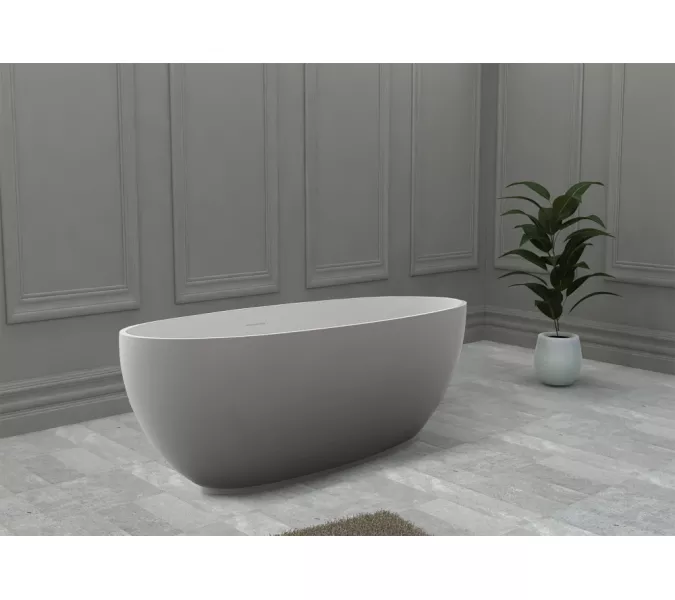 Ванна из искусственного камня ABBER Stein AS9641, Выбрать размер: 130*68, изображение 9