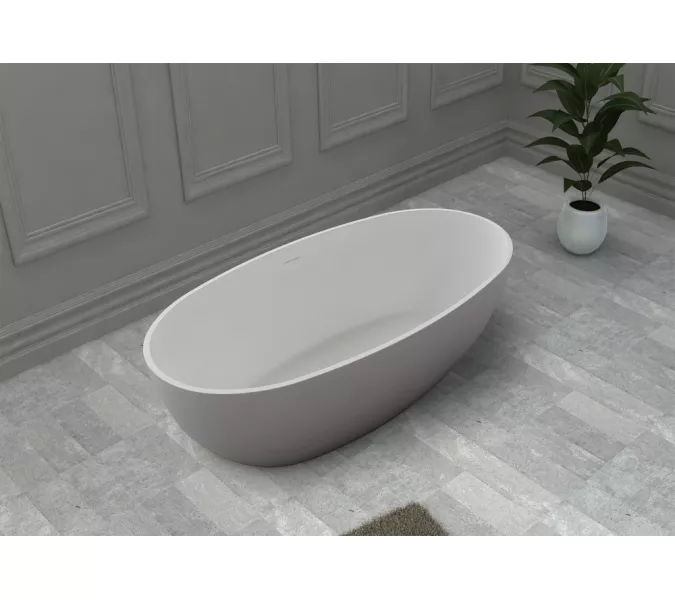 Ванна из искусственного камня ABBER Stein AS9641, Выбрать размер: 130*68, изображение 10