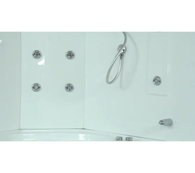 Душевая кабина четверть круга Timo LUX T-7725/7735/7755  высокий поддон, Выбрать размер: 120х120, изображение 7