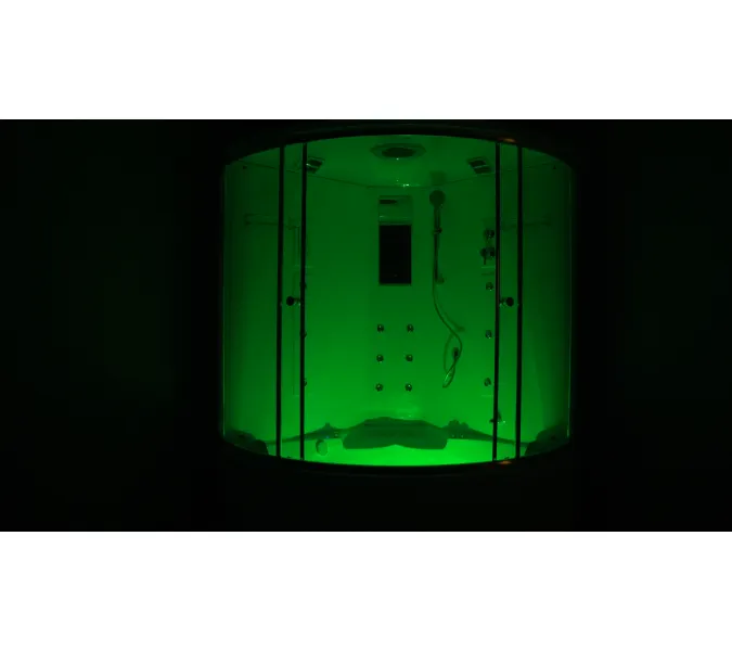 Душевая кабина четверть круга Timo LUX T-7725/7735/7755  высокий поддон, Выбрать размер: 120х120, изображение 23