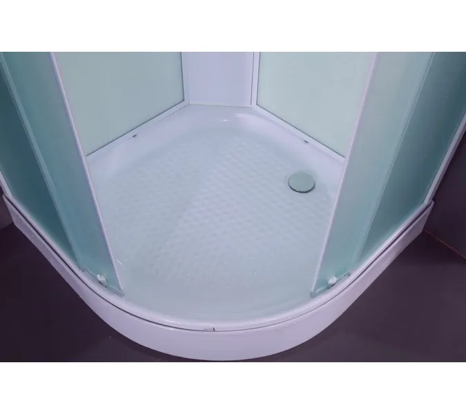 Душевая кабина четверть круга Timo ECO TE-0701/0709 низкий поддон, Выбрать размер: 100x100 , Комплектация: гидромассаж, изображение 5