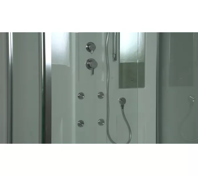 Душевая кабина  прямоугольная Timo Lux T-7715  120*90*225, изображение 7