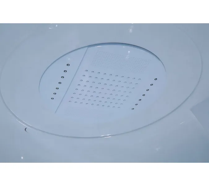 Душевая кабина четверть круга Timo ECO TE-0701/0709 низкий поддон, Выбрать размер: 100x100 , Комплектация: гидромассаж, изображение 10