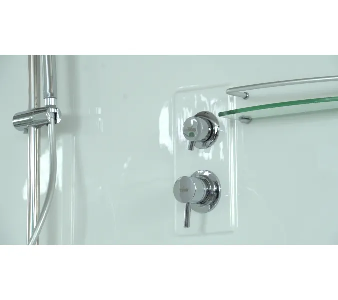 Душевая кабина четверть круга Timo LUX T-7725/7735/7755  высокий поддон, Выбрать размер: 120х120, изображение 17