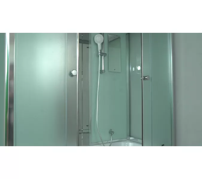 Душевая кабина прямоугольная Timo COMFORT  T-8840/8850/8870F высокий поддон, Выбрать размер: 140x88, Цвет стекла: матовое, изображение 10