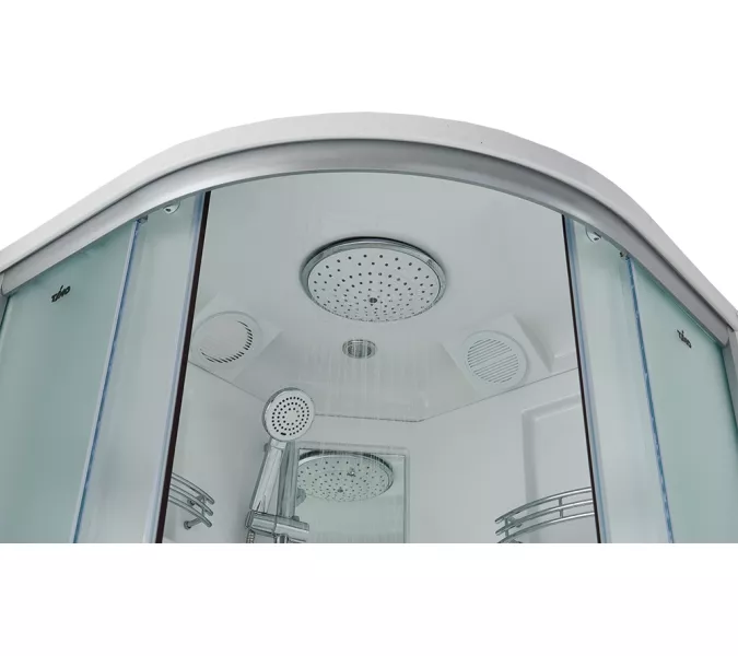 Душевая кабина четверть круга Timo Standart Т-5509 низкий поддон 90*90*225, Комплектация: без гидромассажа, изображение 3