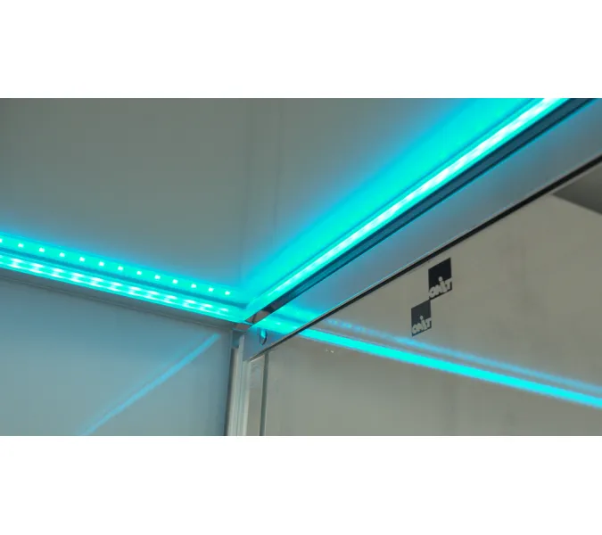 Душевая кабина прямоуг. Timo PREMIUM HELMA H-520 L/R 120х90,  баня, г/м, электрика , хромотерапия, Ориентация: Правая , изображение 5