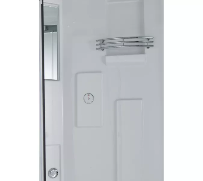 Душевая кабина четверть круга Timo Standart Т-5509 низкий поддон 90*90*225, Комплектация: без гидромассажа, изображение 7