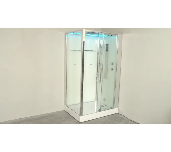 Душевая кабина прямоуг. Timo PREMIUM HELMA H-520 L/R 120х90,  баня, г/м, электрика , хромотерапия, Ориентация: Правая , изображение 6