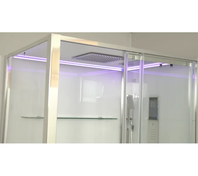 Душевая кабина прямоуг. Timo PREMIUM HELMA H-520 L/R 120х90,  баня, г/м, электрика , хромотерапия, Ориентация: Правая , изображение 4