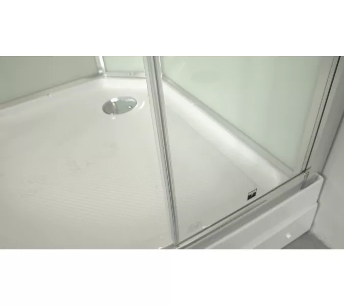 Душевая кабина асимметричная Timo Premium ILMA 902 L/R  120*80, Цвет стекла: прозрачное, Выбрать цвет: Хром, Ориентация: Левая, изображение 5