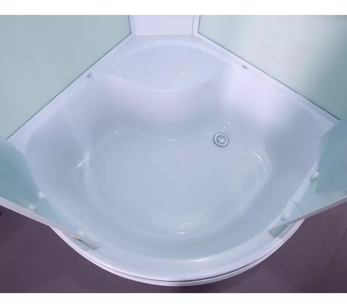 Душевая кабина четверть круга Timo ECO TE-0700/0780/0790 высокий поддон, Выбрать размер: 100x100 , Комплектация: гидромассаж, изображение 8