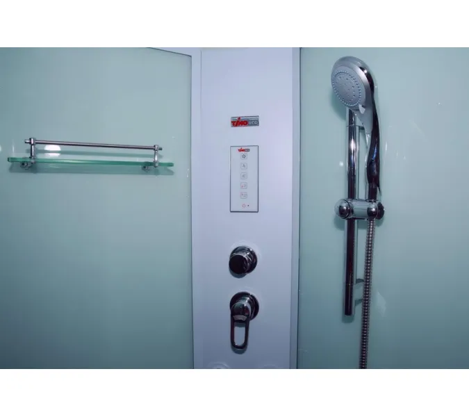 Душевая кабина асимметричная Timo ECO TE-0720 L/R высокий поддон 120*80, Ориентация: Правая , Комплектация: гидромассаж, изображение 6