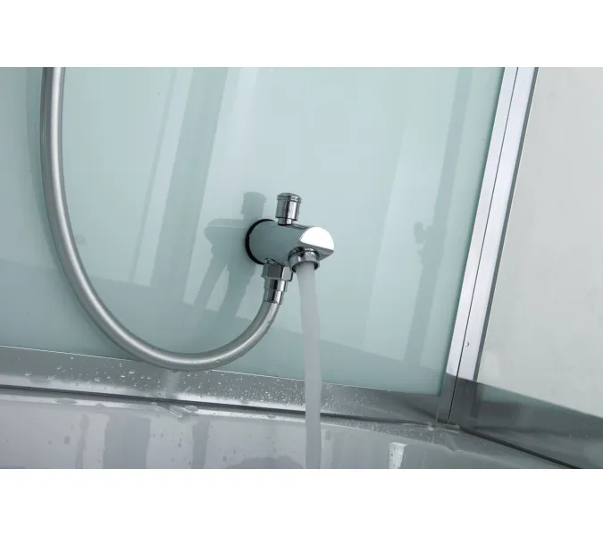 Душевая кабина четверть круга Timo COMFORT  T-8825/8835/8855F, Цвет стекла: матовое, Выбрать размер: 150x150, изображение 10