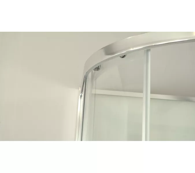 Душевая кабина асимметричная Timo Premium ILMA 902 L/R  120*80, Цвет стекла: прозрачное, Выбрать цвет: Хром, Ориентация: Левая, изображение 3