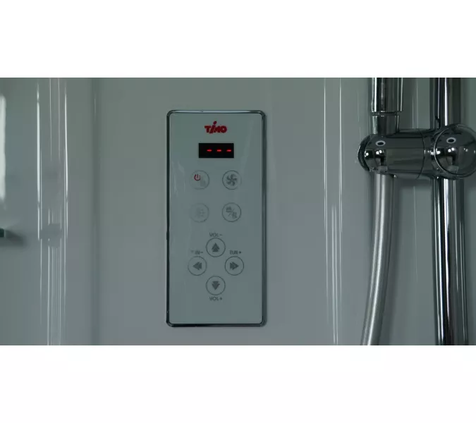 Душевая кабина асимметричная Timo LUX T-7720 L/R высокий поддон 120х85, Ориентация: Левая, изображение 2