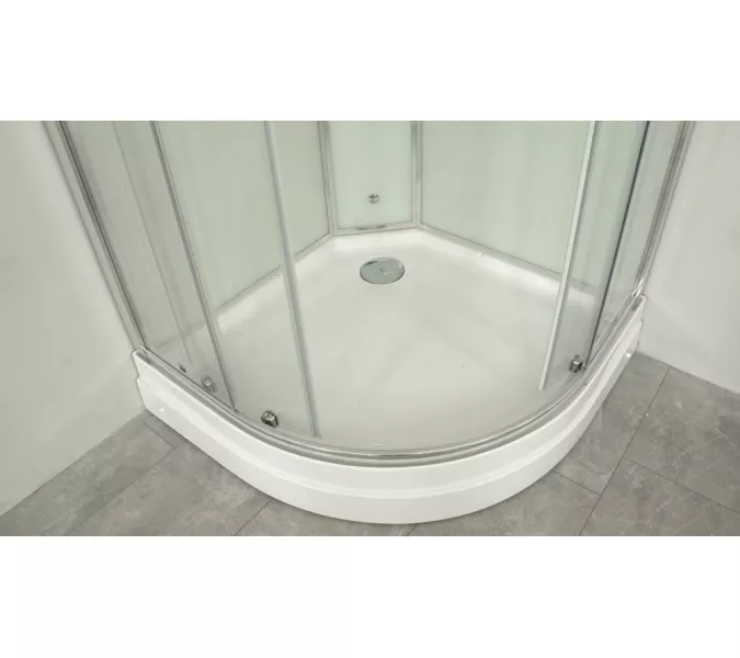 Душевая кабина асимметричная Timo Premium ILMA 902 L/R  120*80, Цвет стекла: прозрачное, Выбрать цвет: Хром, Ориентация: Правая , изображение 6