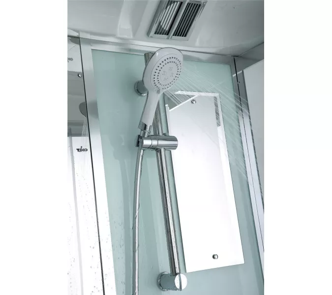 Душевая кабина четверть круга Timo COMFORT  T-8825/8835/8855F, Цвет стекла: матовое, Выбрать размер: 120x120, изображение 6