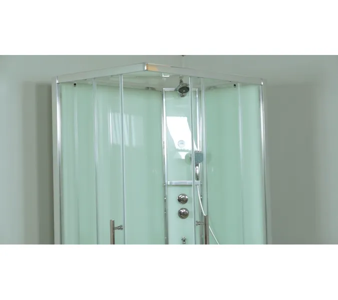 Душевая кабина  квадратная Timo Premium ILMA-101/109, Выбрать размер: 90x90, изображение 7