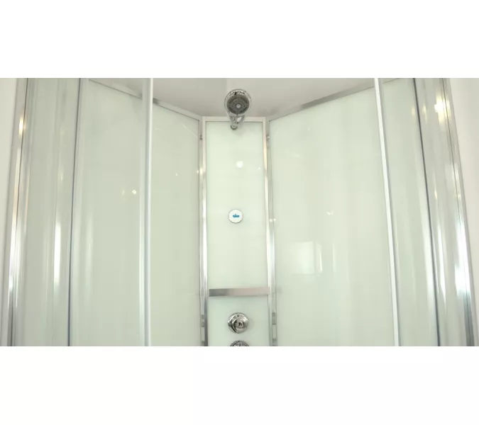 Душевая кабина асимметричная Timo Premium ILMA 902 L/R  120*80, Цвет стекла: прозрачное, Выбрать цвет: Хром, Ориентация: Правая , изображение 12