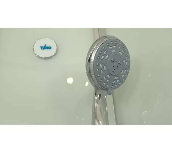 Душевая кабина асимметричная Timo Premium ILMA 902 L/R  120*80, Цвет стекла: прозрачное, Выбрать цвет: Хром, Ориентация: Левая, изображение 17