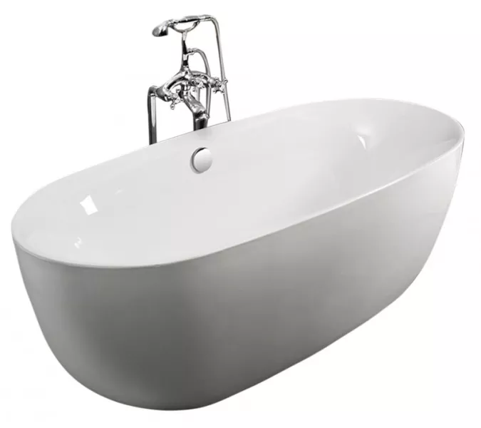 Ванна акриловая Esbano Rome, 170x80x58 см, Внешний вид: Rome, изображение 2