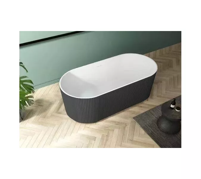 Ванна акриловая Esbano Tortuga  170х80х59, Выбрать цвет: Черный, изображение 2