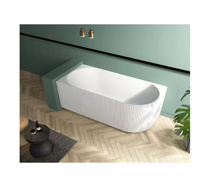 Ванна акриловая Esbano Bagamа  правая 170x80x59, Выбрать цвет: Белый, Ориентация: правая, изображение 2