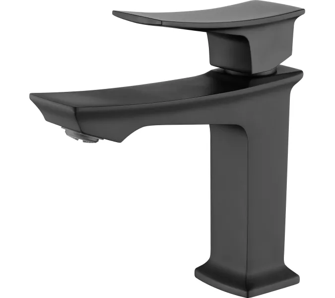 Смеситель для раковины ACWEN PE-11100MB черный матовый, Выбрать цвет:  черный матовый, изображение 8