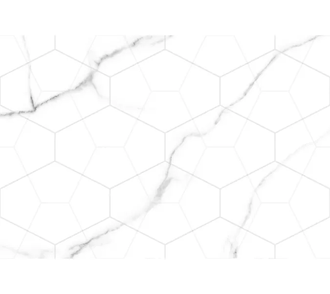 Декор керам. Vega grey GT Бел. 40*27 _геометрия, Выбрать цвет: Белый геометрия