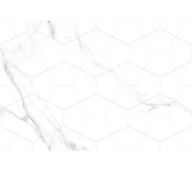 Декор керам. Vega grey GT Бел. 40*27 _геометрия, Выбрать цвет: Белый геометрия, изображение 7